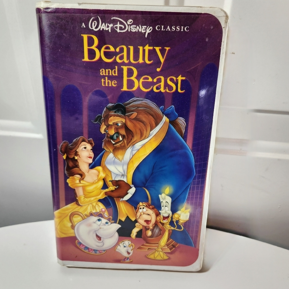 Disney Black Diamond Classics Beauty and the Beast VHS Tape